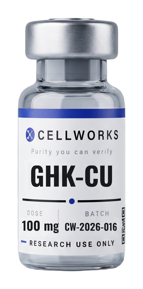 GHK-Cu 100 mg research vial