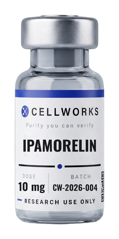 Ipamorelin 10 mg research vial