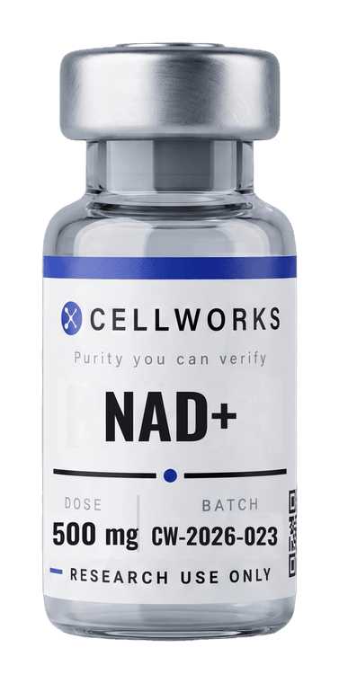 NAD+ — Non-buffered 500 mg research vial