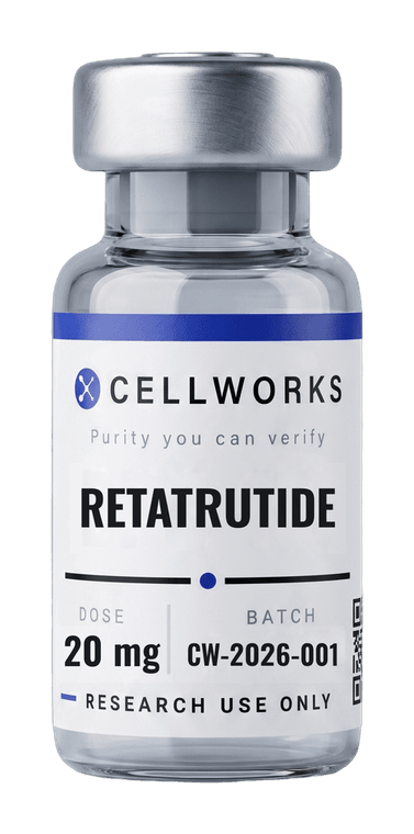 Retatrutide 20 mg research vial