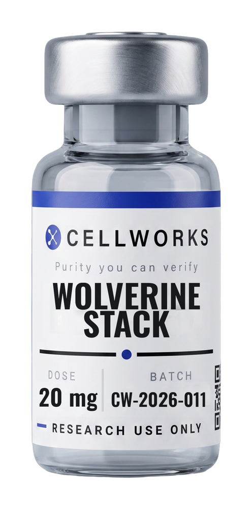 Wolverine Stack 20 mg research vial