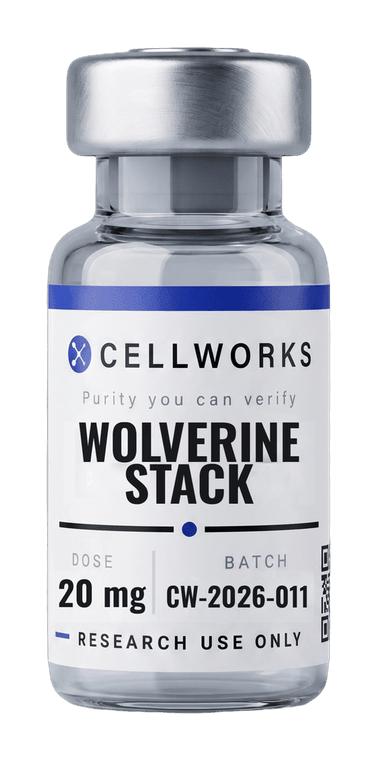 Wolverine Stack 20 mg research vial